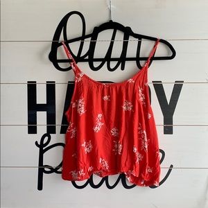 Red Billabong Croptop